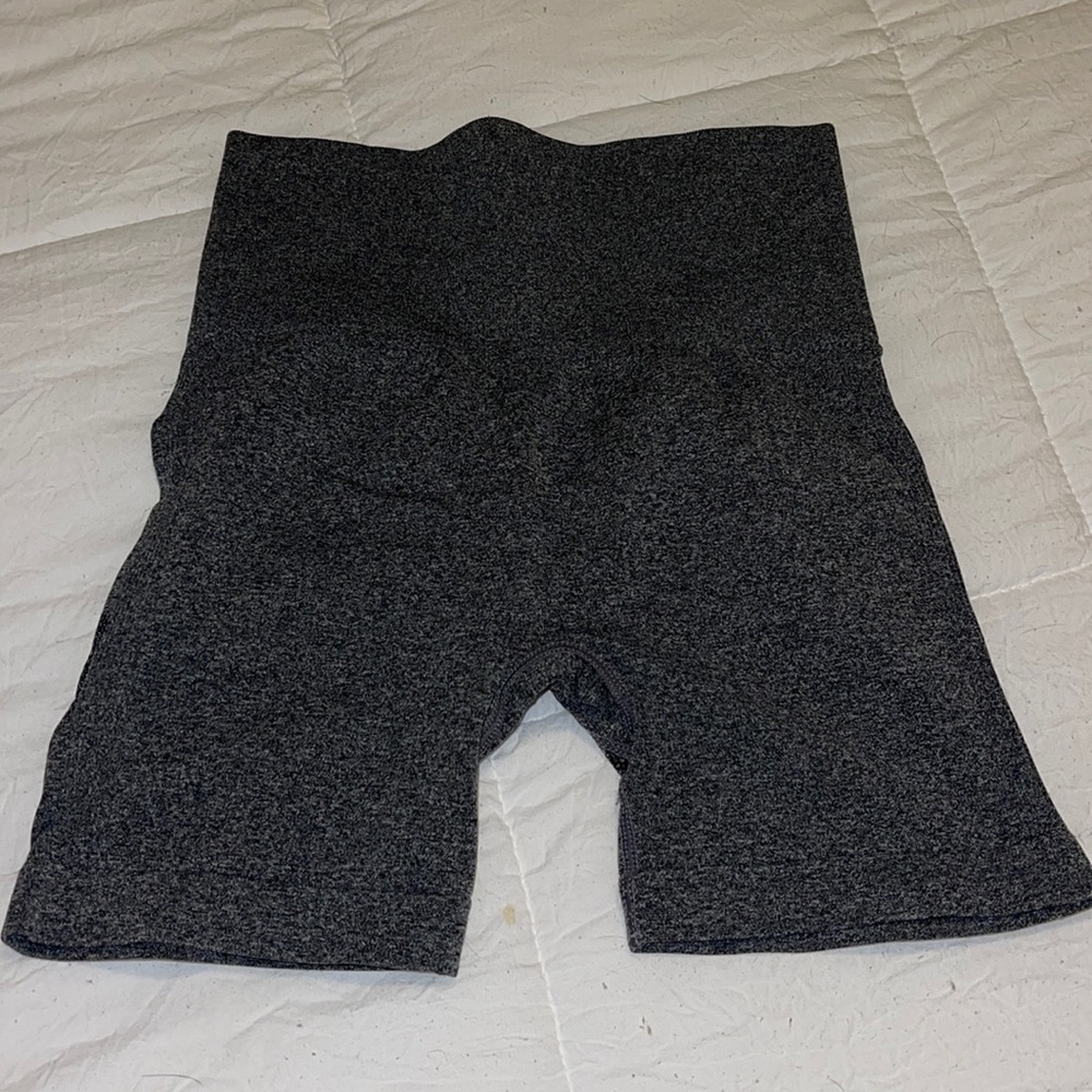 gray biker short spandex